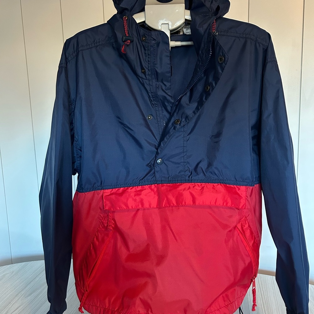Men's B.Moss Navy and Red Anorak